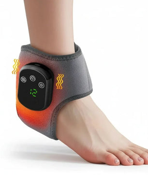 Heated & Vibrating Ankle Brace for Ankle Pain Relief and Faster Recovery - Wrightshop