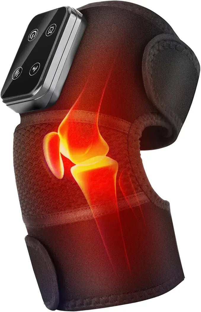 knee massager with heat and vibration